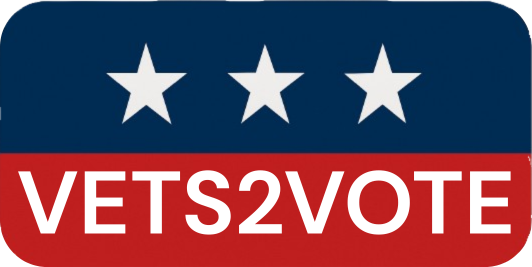 VETS2VOTE Button