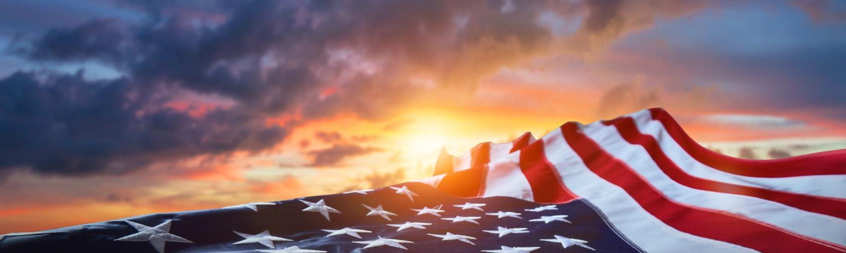 AVV Flag Sunrise